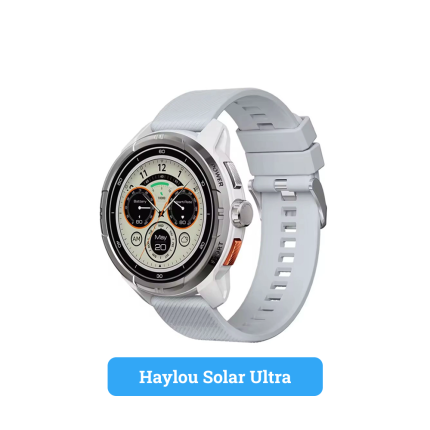 HAYLOU Solar Ultra Smart Watch Silver Color