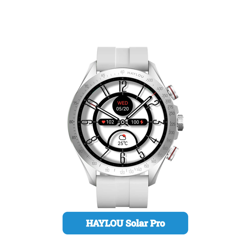 HAYLOU Solar Pro Smart Watch Silver