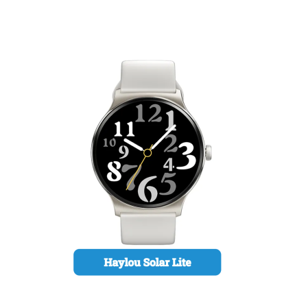 Haylou Solar Lite Smart Watch Silver