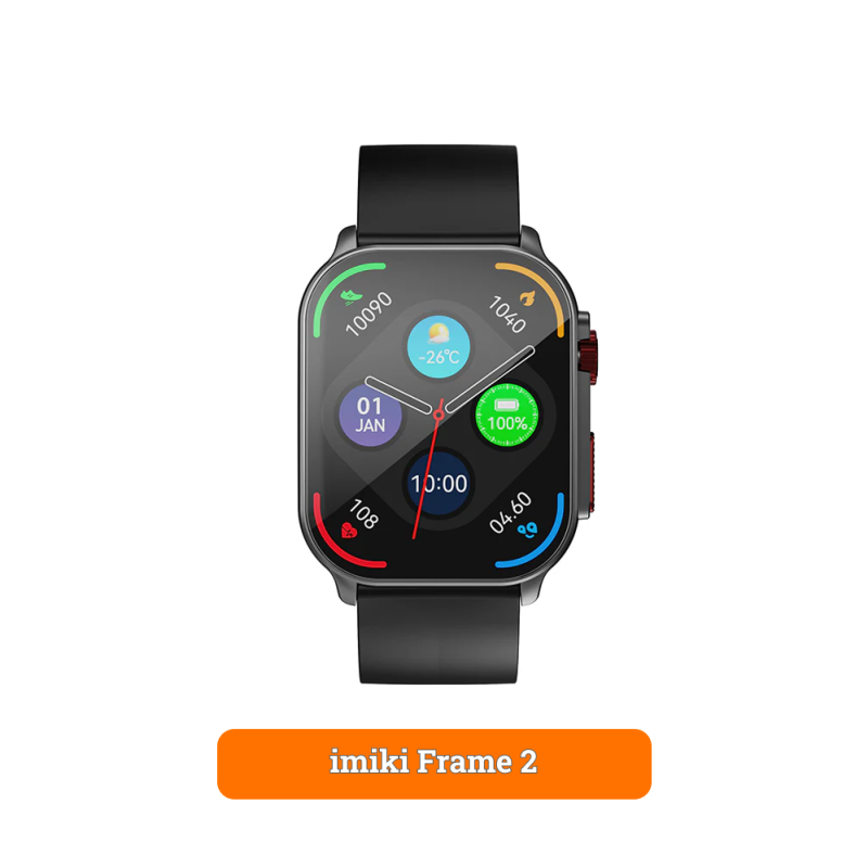 imiki Frame 2 Smart Watch Black