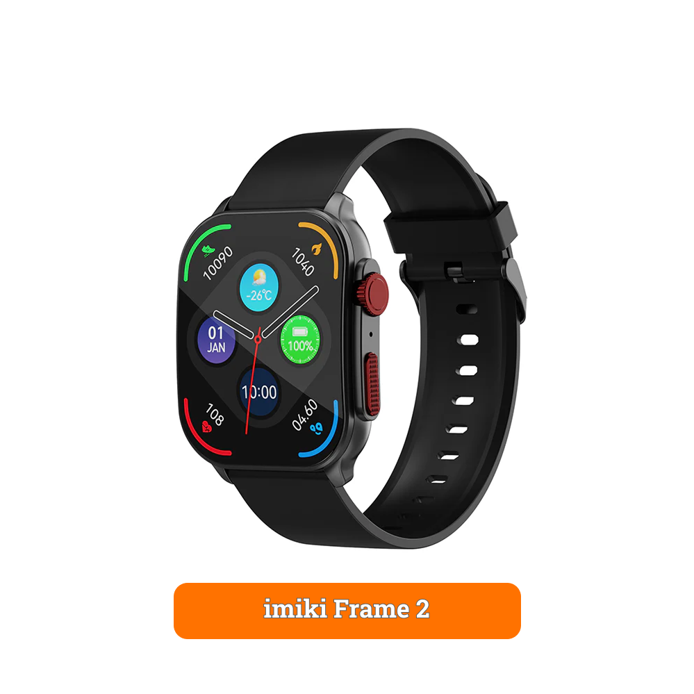 imiki Frame 2 Smart Watch Black3 imiki Frame 2 Smart Watch Price in Bangladesh
