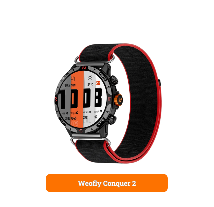 Weofly Conquer 2 Smart Watch Black 2