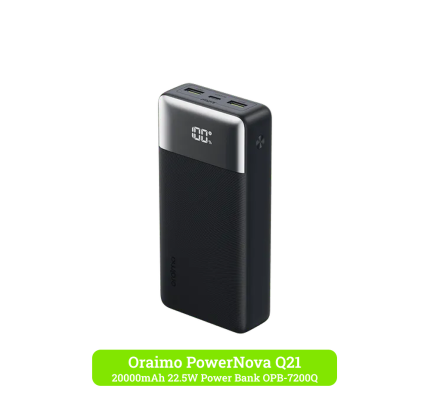 PowerNova Q21 20000mAh 22.5W Power Bank