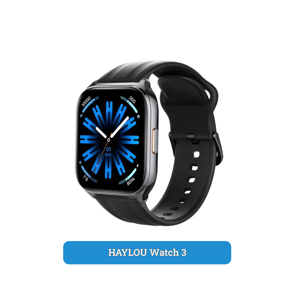HAYLOU Watch 3 Smart Watch Black HAYLOU Watch 3 Smart Watch Black Color
