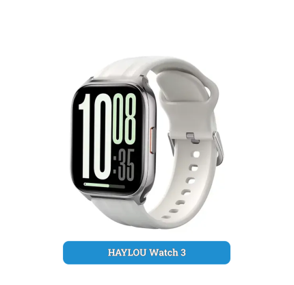 HAYLOU Watch 3 Smart Watch Silver Color