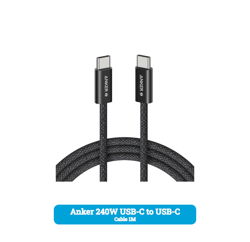 Anker 240W USB-C to USB-C Cable Black