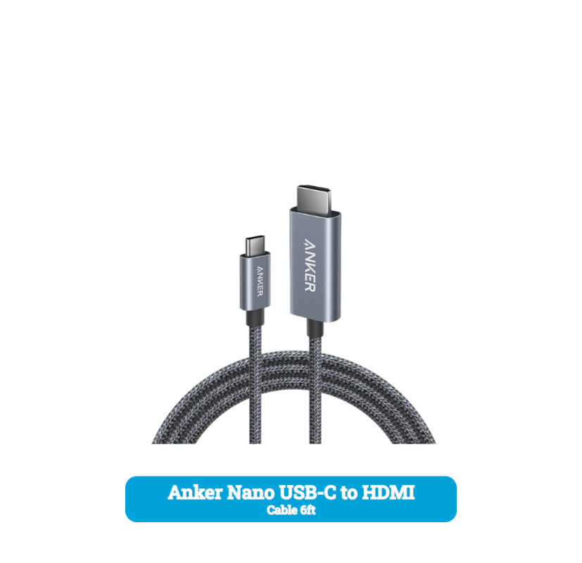 Anker Nano USB-C to HDMI Cable 6ft