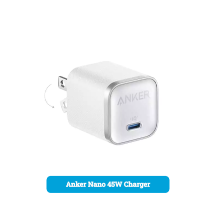 Anker Nano 45W Charger White color